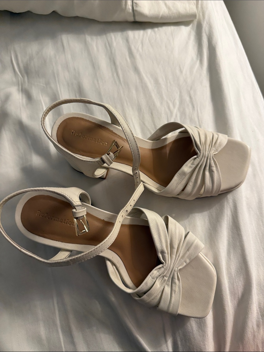 Reformation Maize Platform Sandals